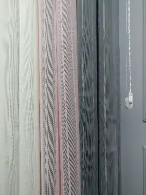 Salon - 2021 Sezonu - Tül Dikey Zebra Perde - Stor Tül Perde Hepsi Birarada- Gri-Füme-Antrasit