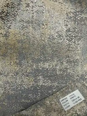 Jakar Desenli Fon Perde- Lacivert-bej-turuncu