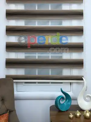 Genç Odası - Ombre Bhn 005-08- Siyah-kahve Açık