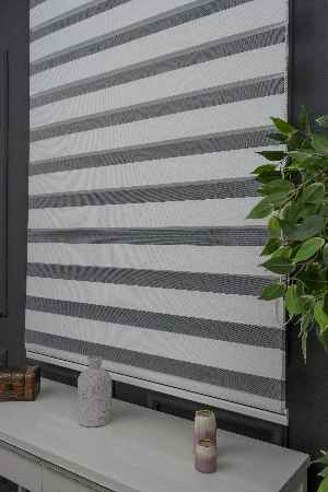 Zebra Perde - Düz Zebra Perde Kalın Dokulu