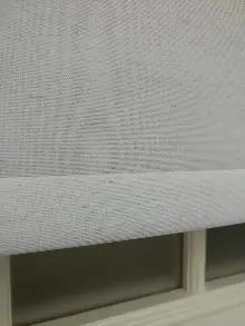 Stor Perde Keten Görünümlü Stor (pvc Kaplama) Kalın Dokulu- Krem Açık