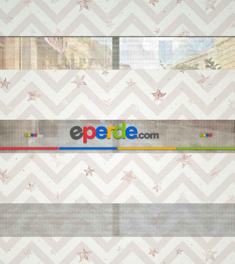 Yıldız Desenli Baskılı Zebra Perde- Çok Renkli