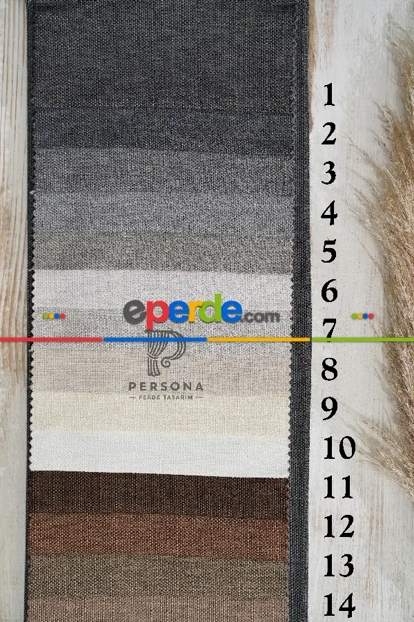 Yatak Odası - Moju Keten Fon Perde Yüksek Gramaj Kaliteye Önem Verenler İçin