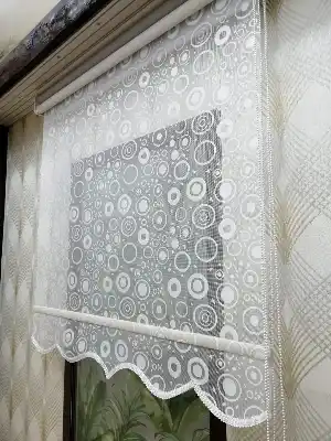 Çifli Sistem Tül Ve Stor Perde Bdz ( 812 )- Beyaz