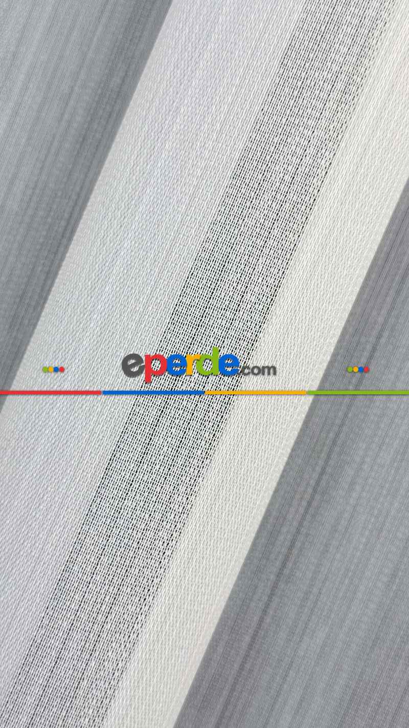 Salon - Ekru Bambu Tül Perde, Seyrek Pile