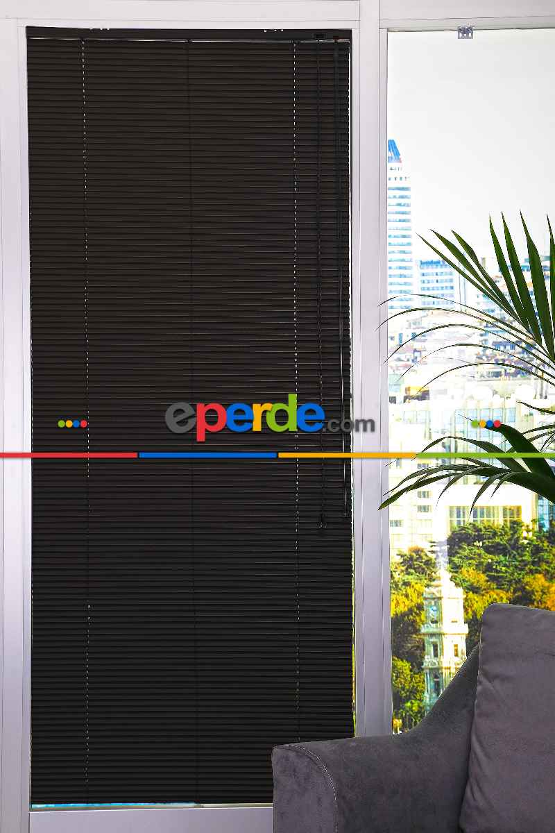 Mutfak Jaluzi Perde- Siyah