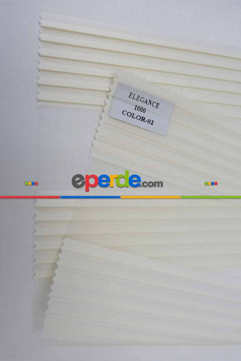 Mutfak - Dar Plise Zebra Zebra- Krem