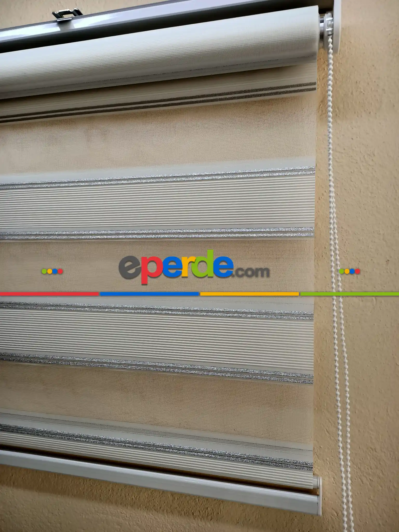 Oturma Odası - Zebra Mikro Pilise Gri Simli- Beyaz-gümüş Simli