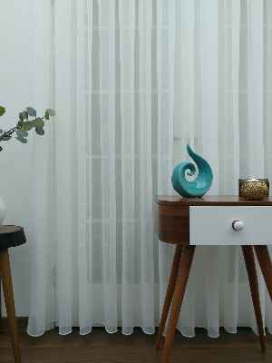 Mutfak Tül Perde - Mutfak Perdesi- Ekru