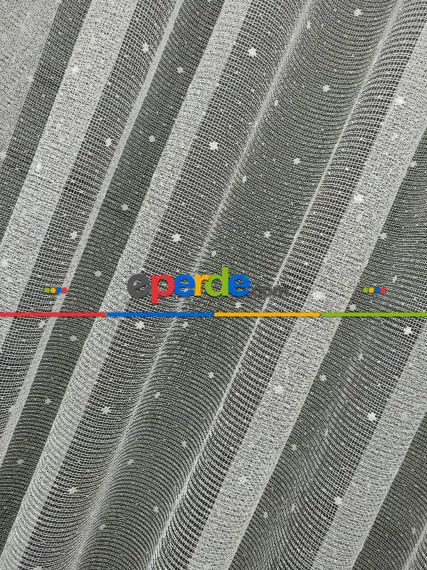 Genç Odası - Örme Tül- Ekru Lila Marka