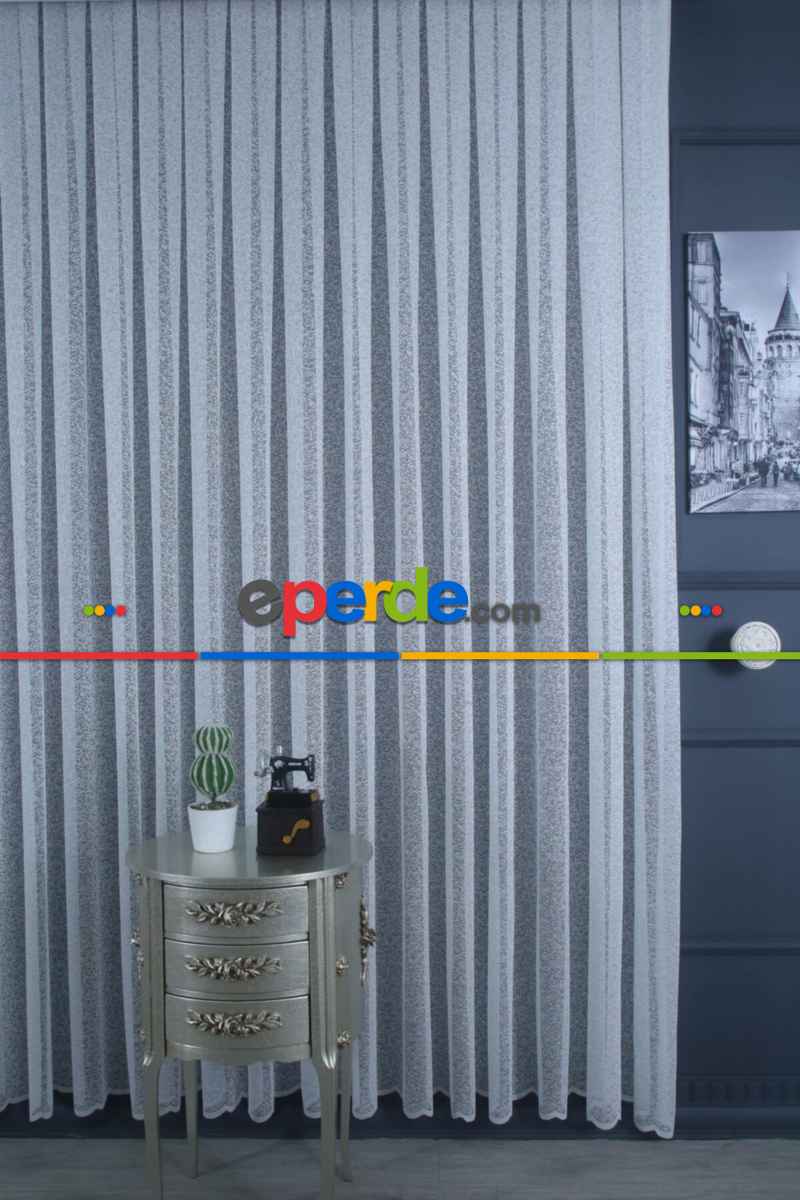 Örme Jakarlı Tül, Extra Yumuşak, Ütü İstemez