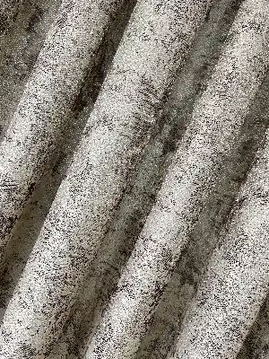 Patine Desenli Bej Açık Kahve Desenli Jakar Fon Perde (285 En)- Kahve Açık