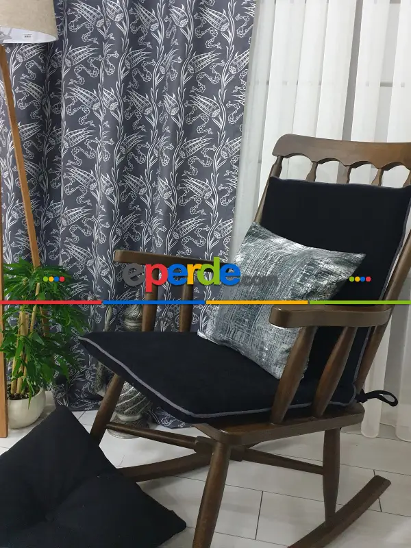 Mutfak Fon Perde- Beyaz