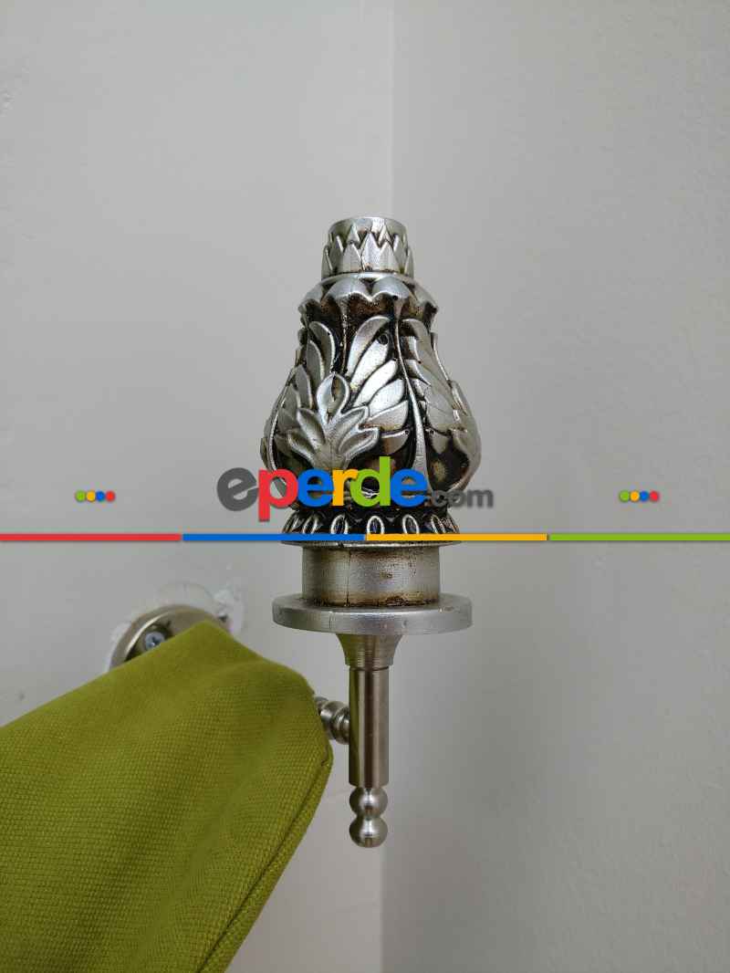 Düz Renk Dökümlü Fon Perde (180)- Fıstık Yeşili