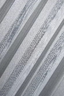 Genç Odası - Çizgili Beyaz Tül - Yüksek Kalite Sugar