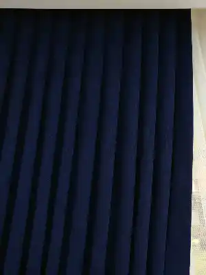 Lacivert Düz Petek Fon Perde (özel İndirimli Fiyat)