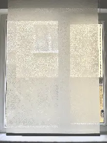 Transparan Desenli Güneşlik Stor Modern Perde