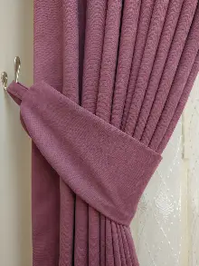 Bebek Odası - Gül Kurusu Fon Perde 829