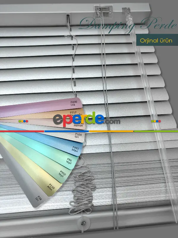 Mutfak Jaluzi Perde- Çok Renkli