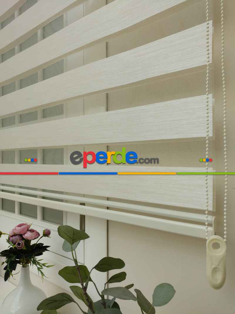 Zebra Perde -bambu Zebra (eco Serisi )- Ekru