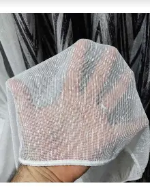 Ütü İstemeyen Şantuk Birinci Kalite Tül Ekru Renk Kırık Beyaz- Ekru - Kurşunlu Tül