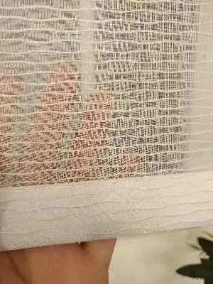 Tül Stor Yeni Sezon Elit Boğma Tül Beyaz Krem- Beyaz-krem 213