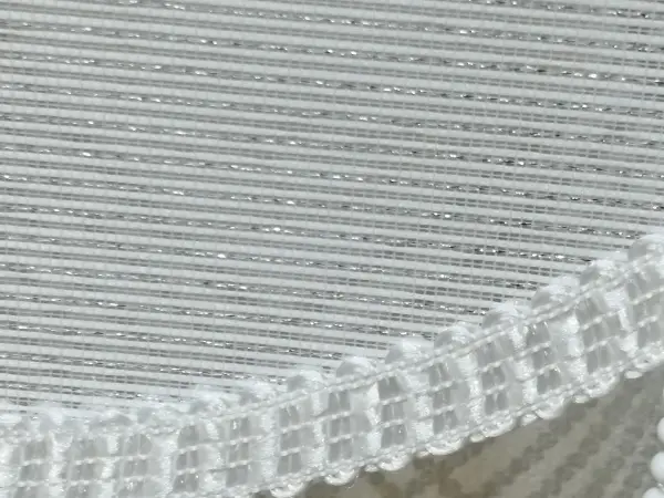 Hasır Gümüş Simli Yeni Sezon 1. Kalite Orijinal Ürün- Beyaz