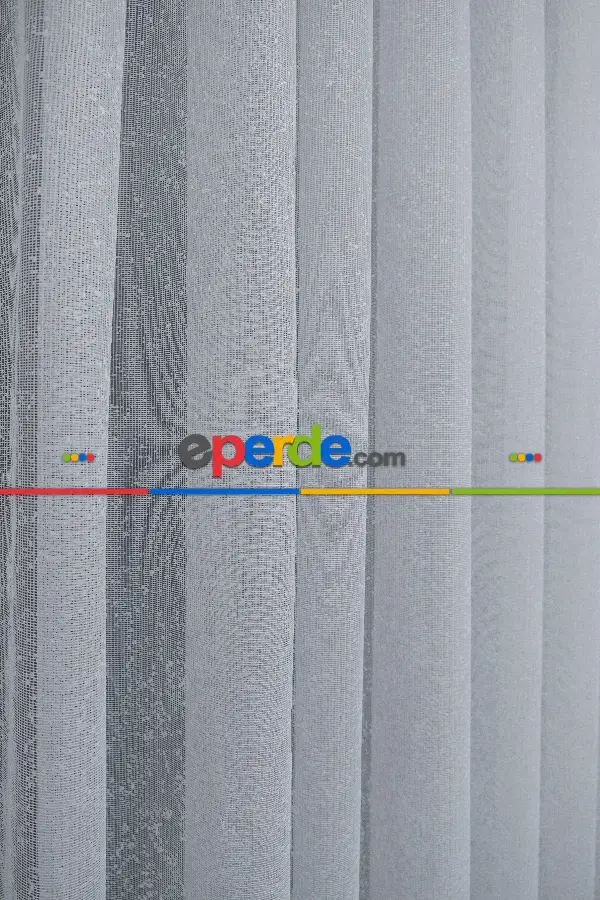 Taç Pırlanta Örme Tül Ekru