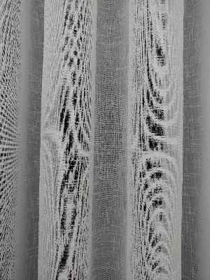 Kalın Düz Keten Tül Perde- Ekru