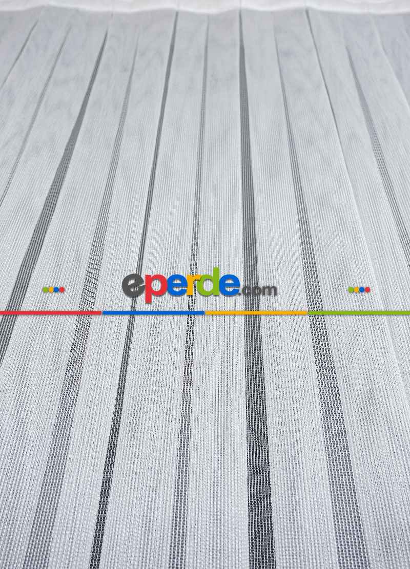 Çelik Tül Ekru Gramajlı Dökümlü - Kurşunlu Tül