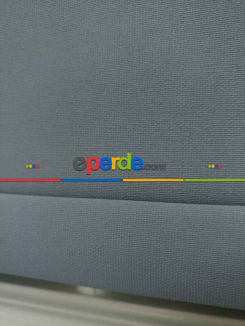 Mutfak Stor - Yıkanabilir Pvc Mat Stor Perde - Gri 1. Kalite- Gri-füme-antrasit