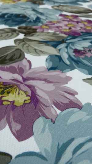 Desenli Fon Perde ( Kalın Pamuklu Kumaş)- Füme-mor-pembe Koyu-hardal-petrol Mavisi