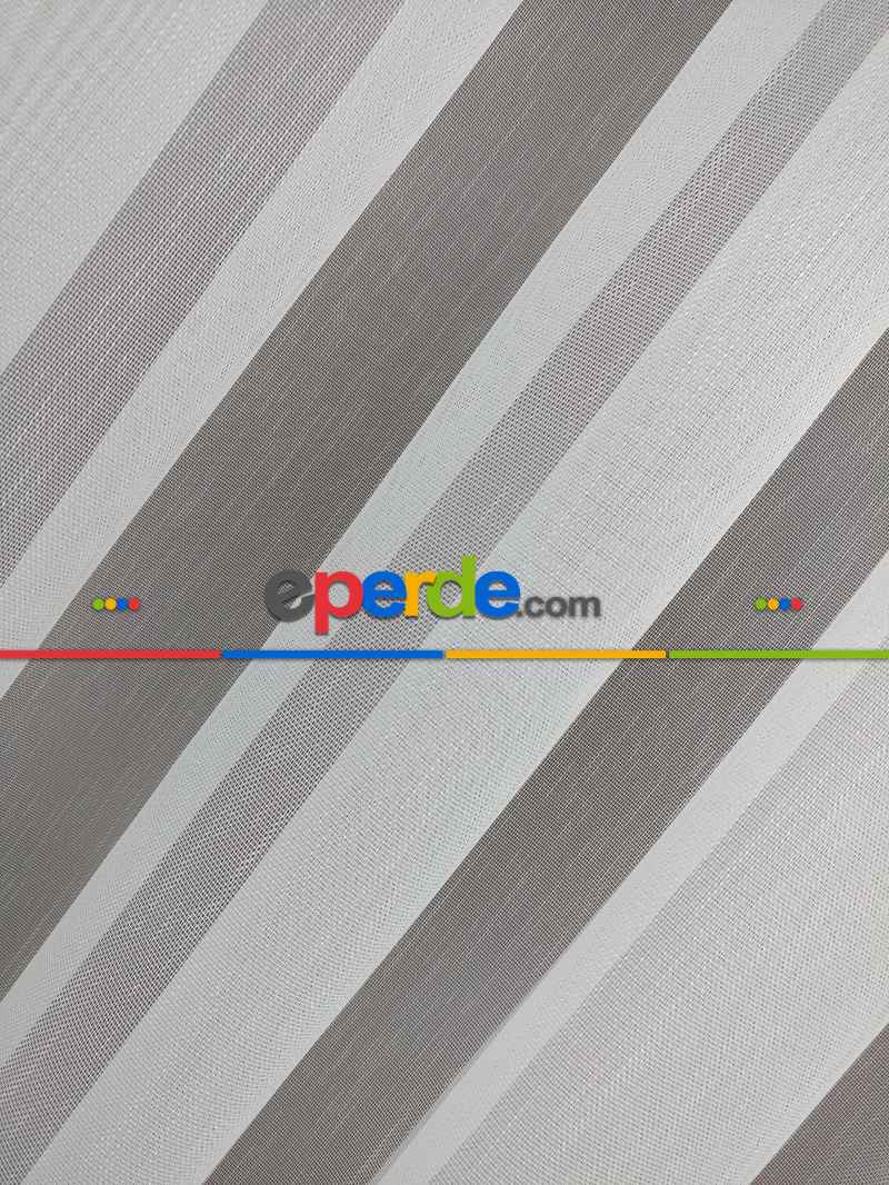 Yatak Odası - Yüksek Kalite Armür Düz Tül Perde - Ekru