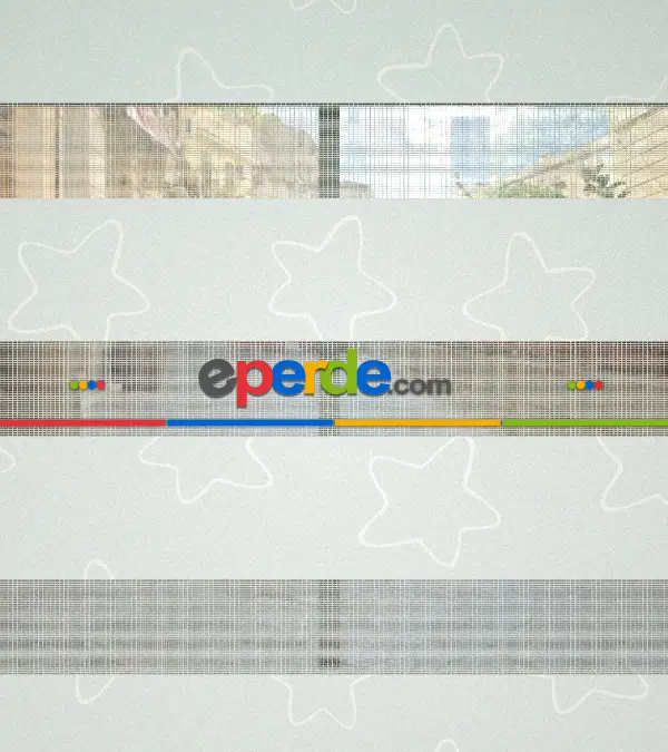 Yıldız Desenli Baskılı Zebra Perde- Çok Renkli