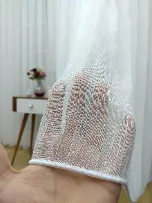 Yatak Odası - Ekru Şantuk Düz Tül Perde !!!özel İndirimli Fiyat - Kurşunlu Tül