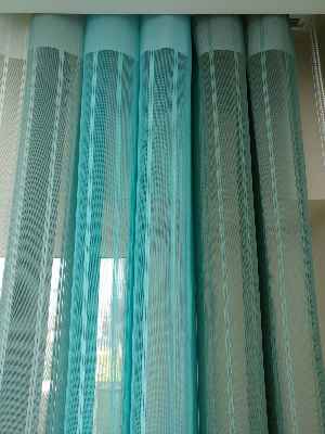 Salon - Çizgili Tül Dikey Zebra Perde - Ft27 Çağla Yeşili- Ft26 Turkuaz- Ft25 Mint Yeşili- Ft02 Ekru- Yeşil