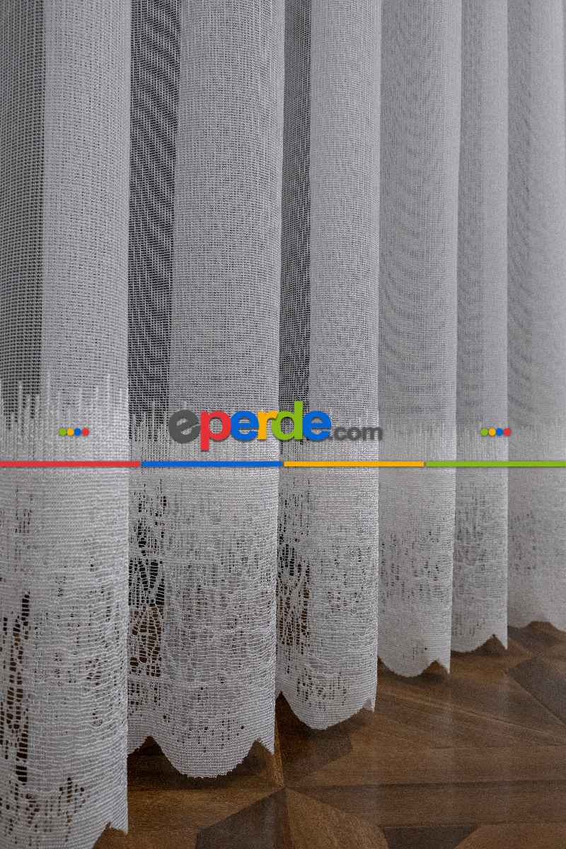 Ara Bant Buzul Desen Tül Yeni Sezon Tasarım Moda Tül