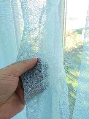 Erkek Çocuk Odası Tül Perde- Mavi Açık - Kurşunlu Tül