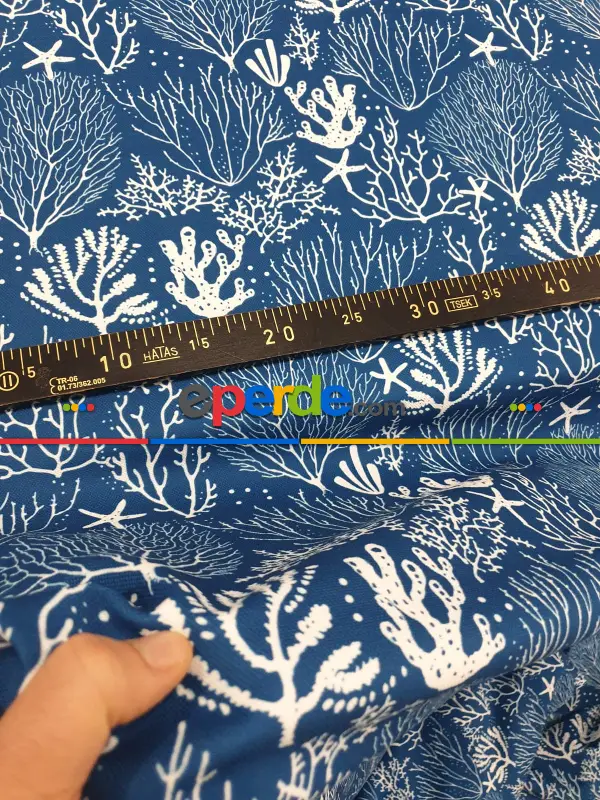 Mutfak Perdesi Kanat Fon Perde Desenli- Beyaz