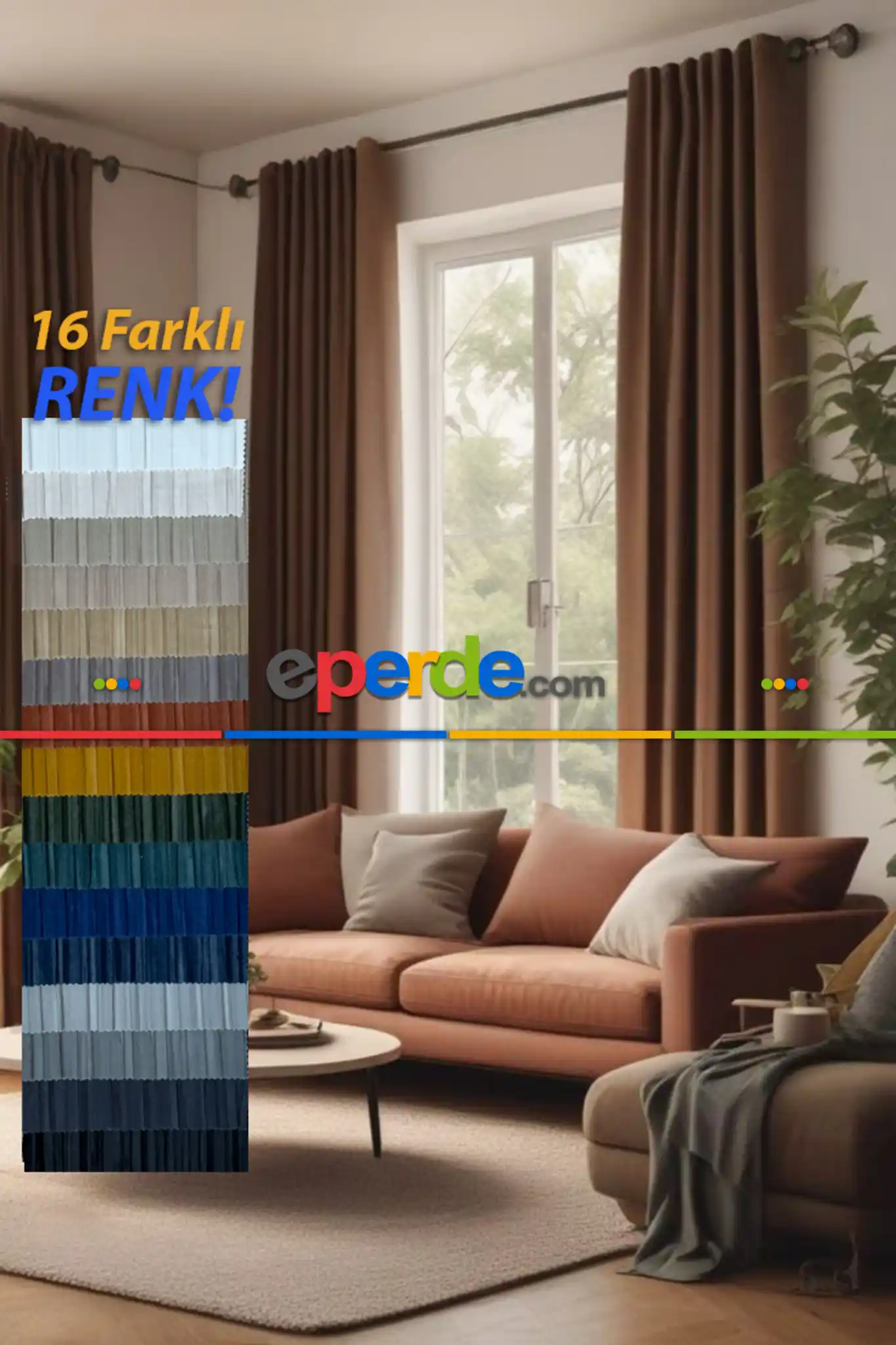 Crinkle Kadife Fon Perde - Ağır Gramajlı Premium Kalite Serisi