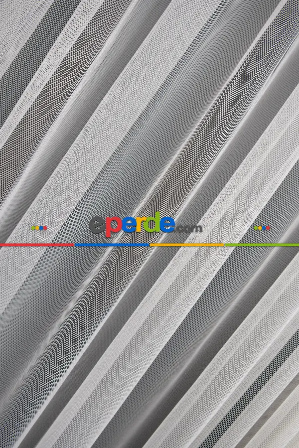 Yatak Odası - Grek Yalancı Kruvaze - Tülden Fon - Halat İle Yana Toplamalı Tül - Aksesuar İlave Ücretlidir - Çift Veya Tek Kanat - Kurşunlu Tül