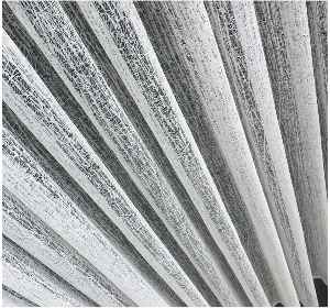 Örme Ağaç Kabuğu Desen Fransız Dantel Tül Perde