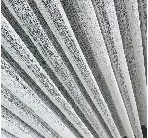 Örme Ağaç Kabuğu Desen Fransız Dantel Tül Perde