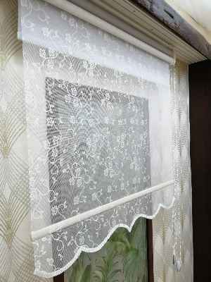 Çifli Sistem Tül Ve Stor Perde Bdz ( 824 )- Beyaz