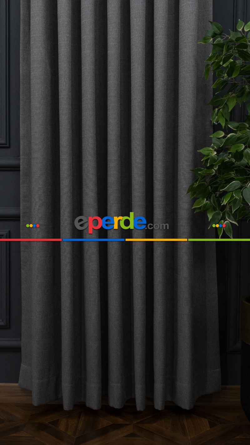 Yatak Odası - Keten Fon Perde 1.sınıf İplikten Üretilmiştir Kırşmaz Kumaş