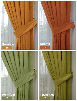 Düz Daimond Fon Perde 35 Farklı Renk (özel İndirimli Fiyat)