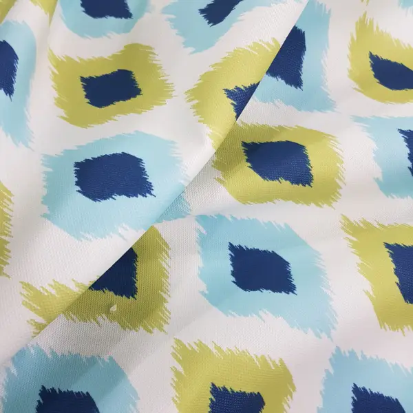 Salon Fon - İkat Desenli Fon Perde Evm1503-3 Kumaşı Kalındır Duck Bezi Değildir-  Çok Renkli 2