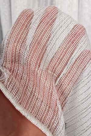 Zümrüt Altın Simli Düz Tül Perde