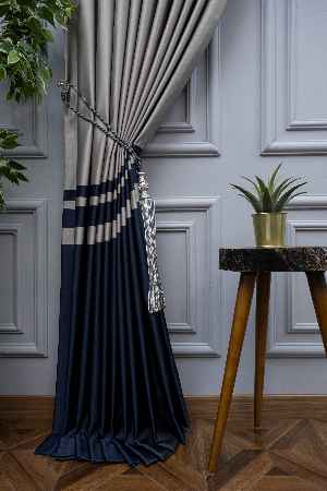 Pano Fon Perde-modern Pano Fon Perde- Gri-Füme-Antrasit