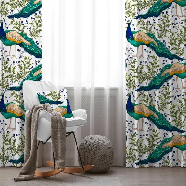 Çocuk Odası - Çocuk Odası Fon Perde Evim 2046-1 Kumaşı Kalındır Duck Bezi Değildir